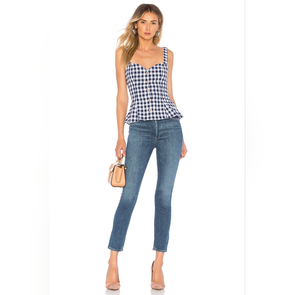 Agolde Premium Nico High Rise Slim Fit